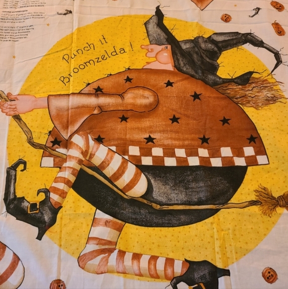 Daisy Kingdom Other - Broomzelda Witch Cut and Sew Door Panel Diy Halloween